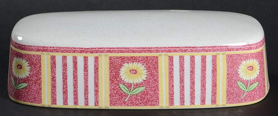 Country Charm Red Lid for 1/4 Lb Butter by Studio Nova-1
