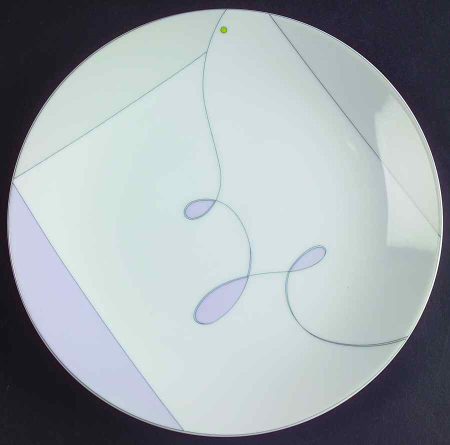 Firefly Salad Plate by Sasaki-1