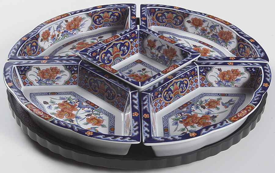 SMB1 5-Piece Lazy Susan (4 Side, 1 Cntr , P Base) by Smithsonian Institute-1