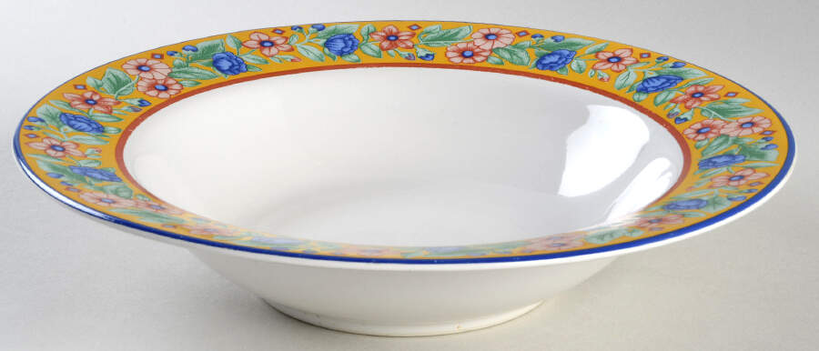 Avignon Large Rim Soup Bowl by Sango-1