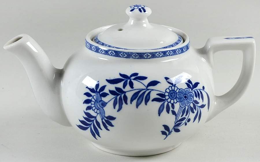 STR42 Teapot & Lid by Sterling China (USA)-1