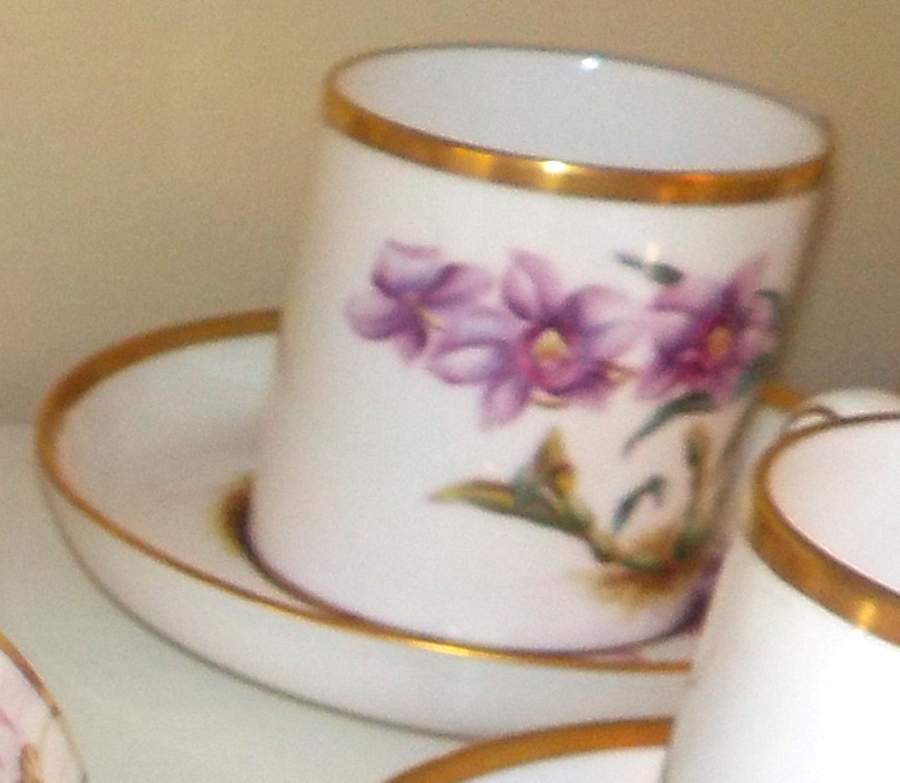Y5552 (Smooth) Flat Demitasse Cup & Saucer Set by Spode-1