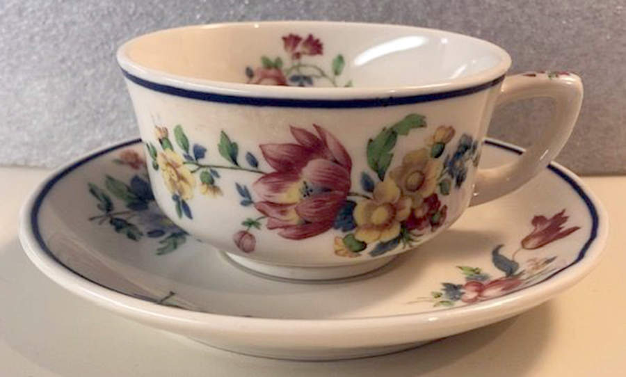SY420 Footed Cup & Saucer Set by Syracuse-1