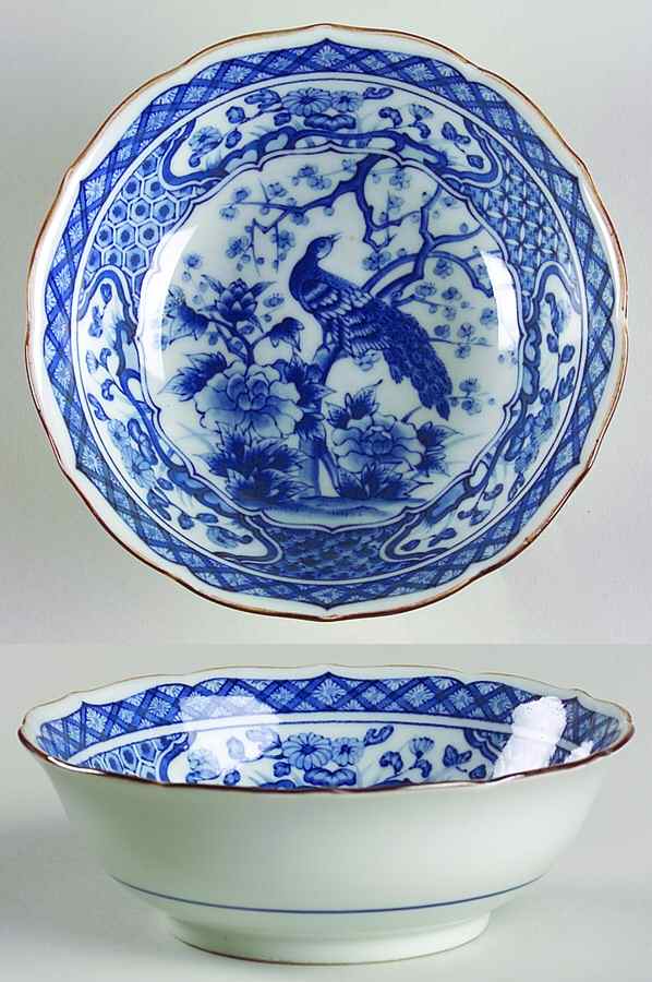 Blue Peacock Collection 6" All Purpose Bowl by Sadek-1