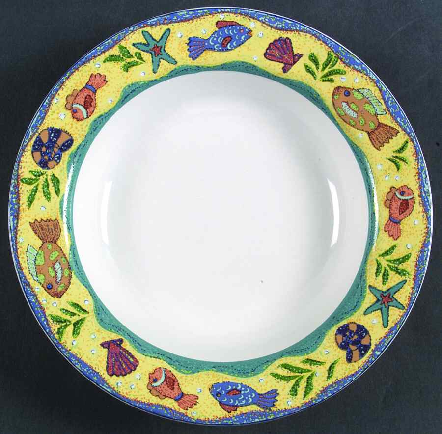 SAK10 Rim Soup Bowl by Sakura-1