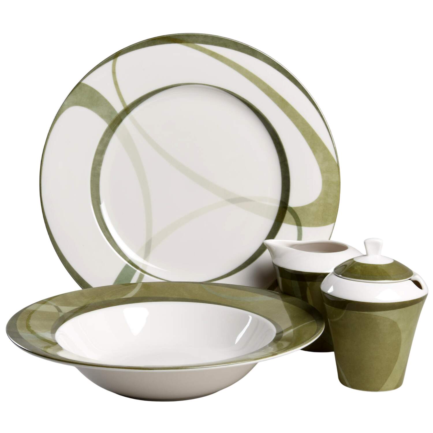 Aureole 5 Piece Hostess Set by Sasaki-1