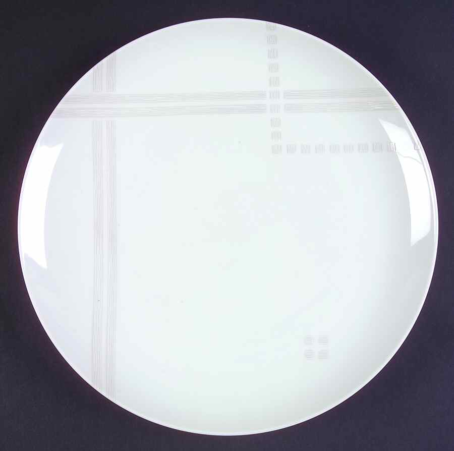 Intersection 12" Chop Plate (Round Platter) by Sasaki-1