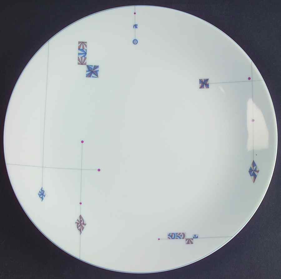 Jewel Salad Plate by Sasaki-1