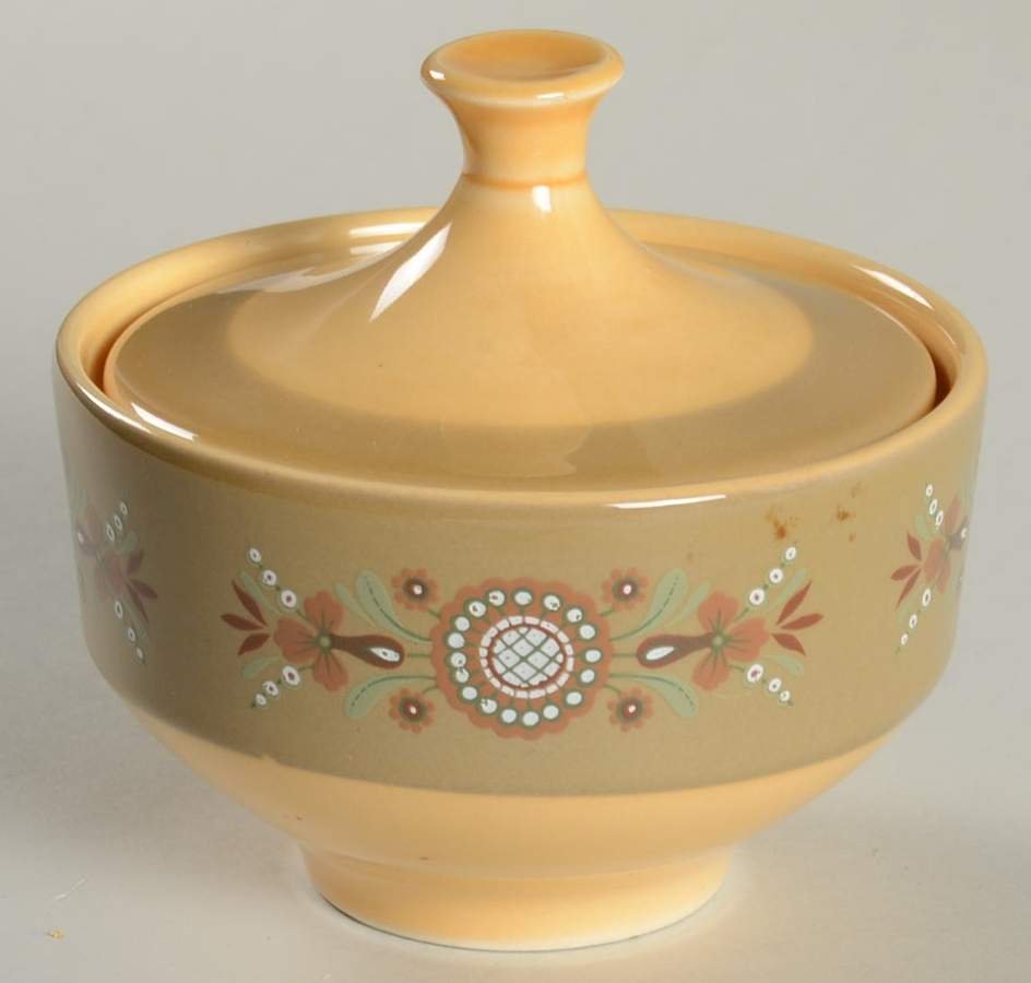 Bit of Norway Sugar Bowl & Lid by Sears-1
