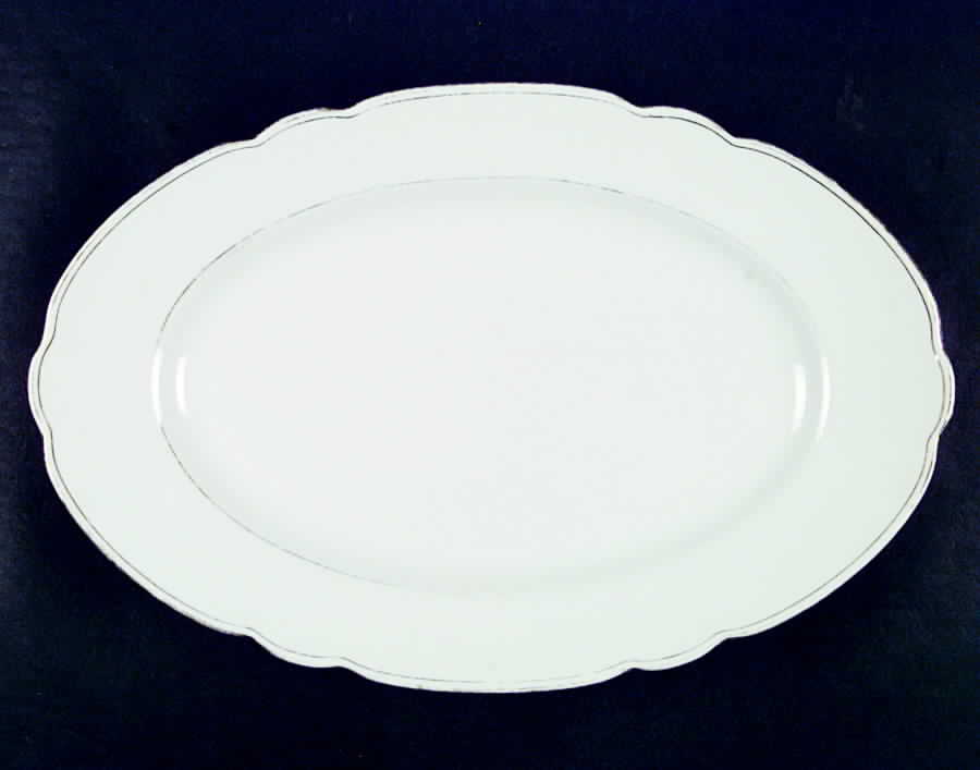 SCH242 14" Oval Serving Platter by Schumann - Bavaria-1