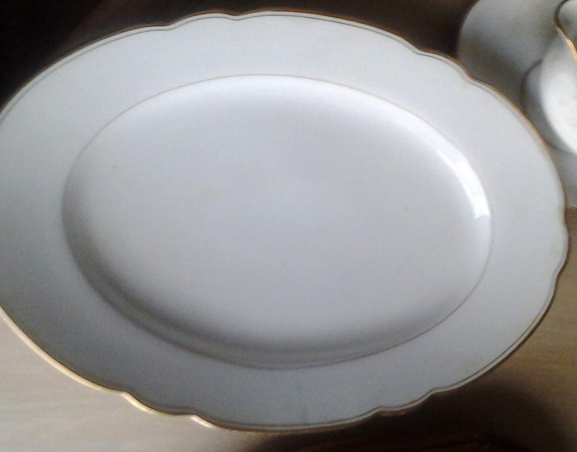 SCH242 15" Oval Serving Platter by Schumann - Bavaria-1