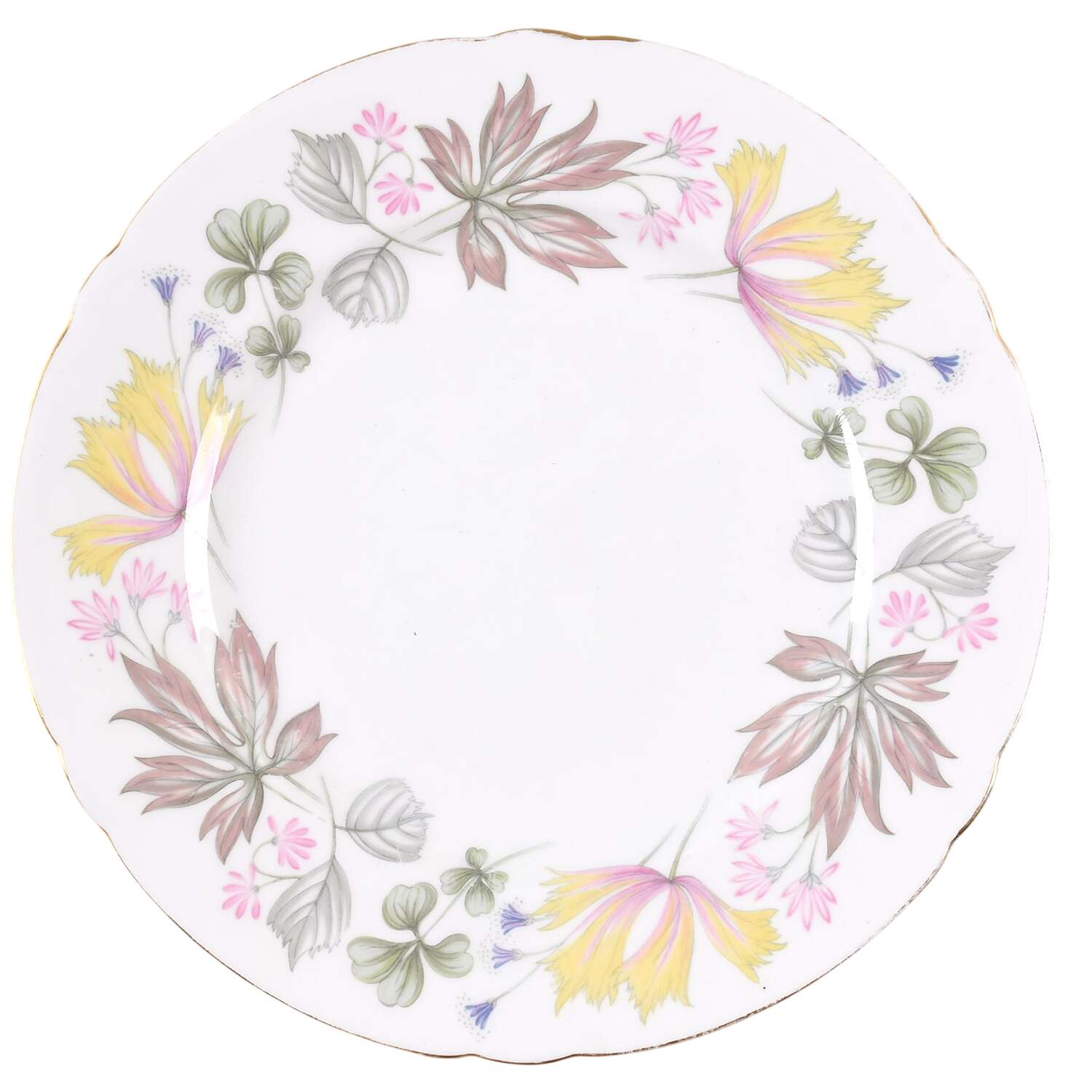 Columbine (Scalloped) Salad Plate by Shelley-1