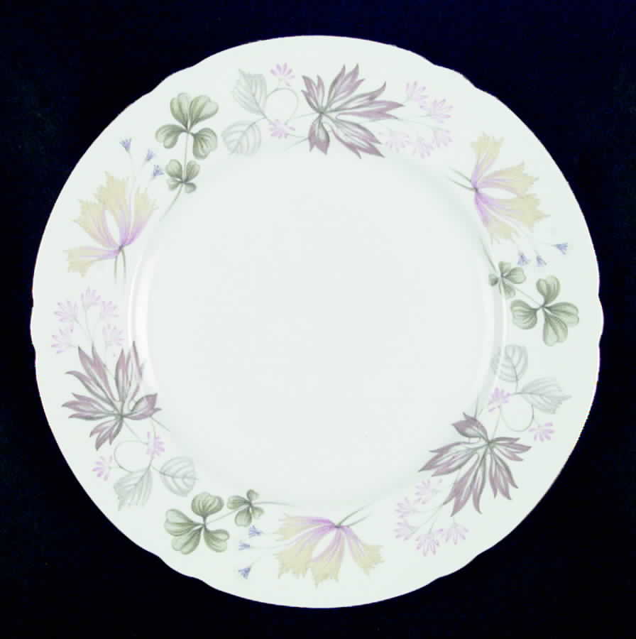 Columbine (Scalloped) Dinner Plate by Shelley-1