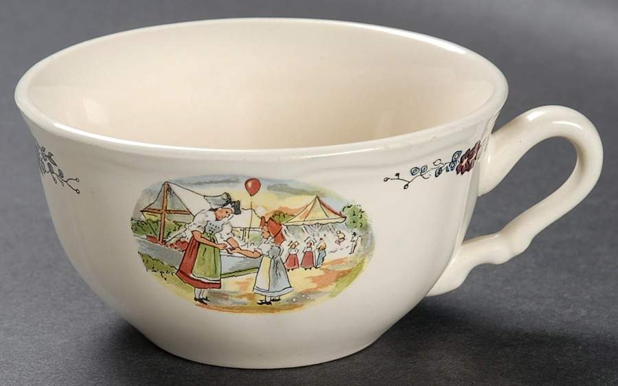 Obernai Flat Cup by Sarreguemines-1