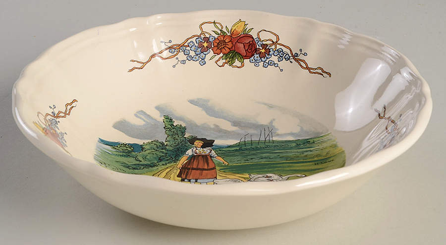 Obernai Coupe Soup Bowl by Sarreguemines-1