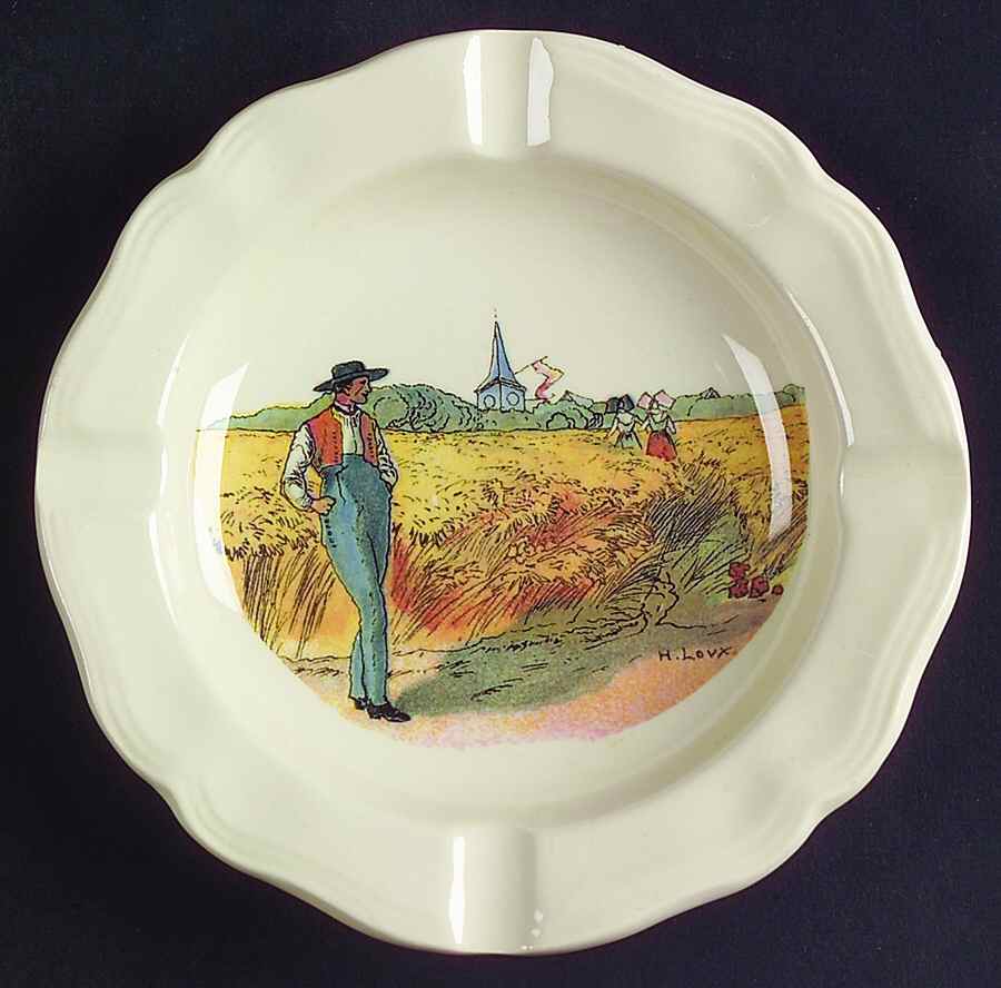 Obernai 5" Ashtray by Sarreguemines-1