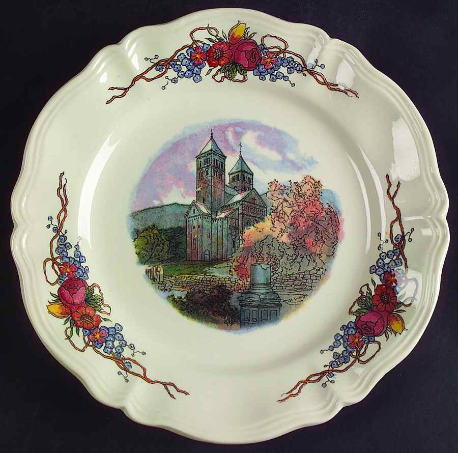 Obernai Dessert/Pie Plate by Sarreguemines-1