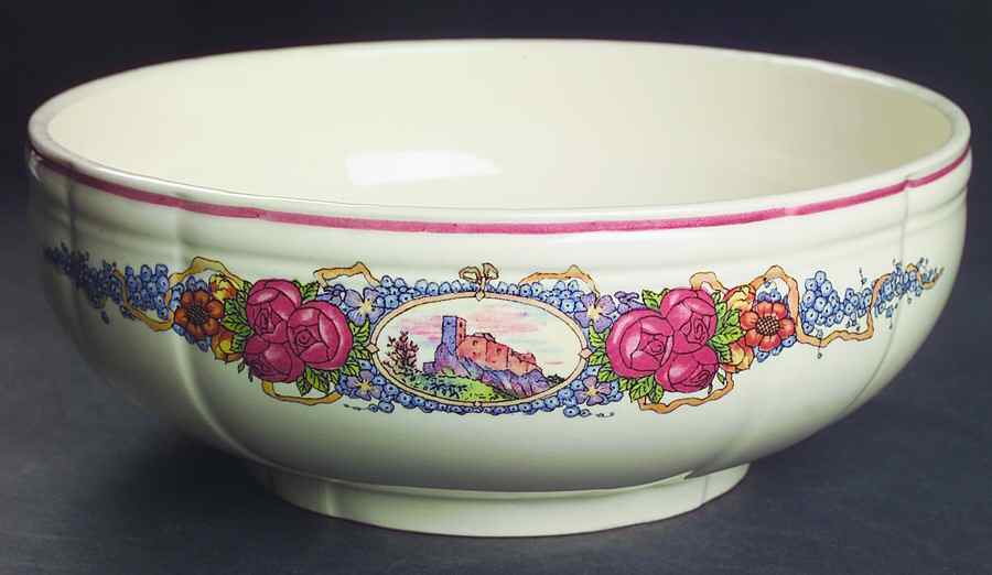 Obernai 9" Salad Serving Bowl by Sarreguemines-1