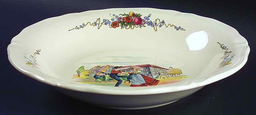 Obernai 11" Individual Pasta Bowl by Sarreguemines-1