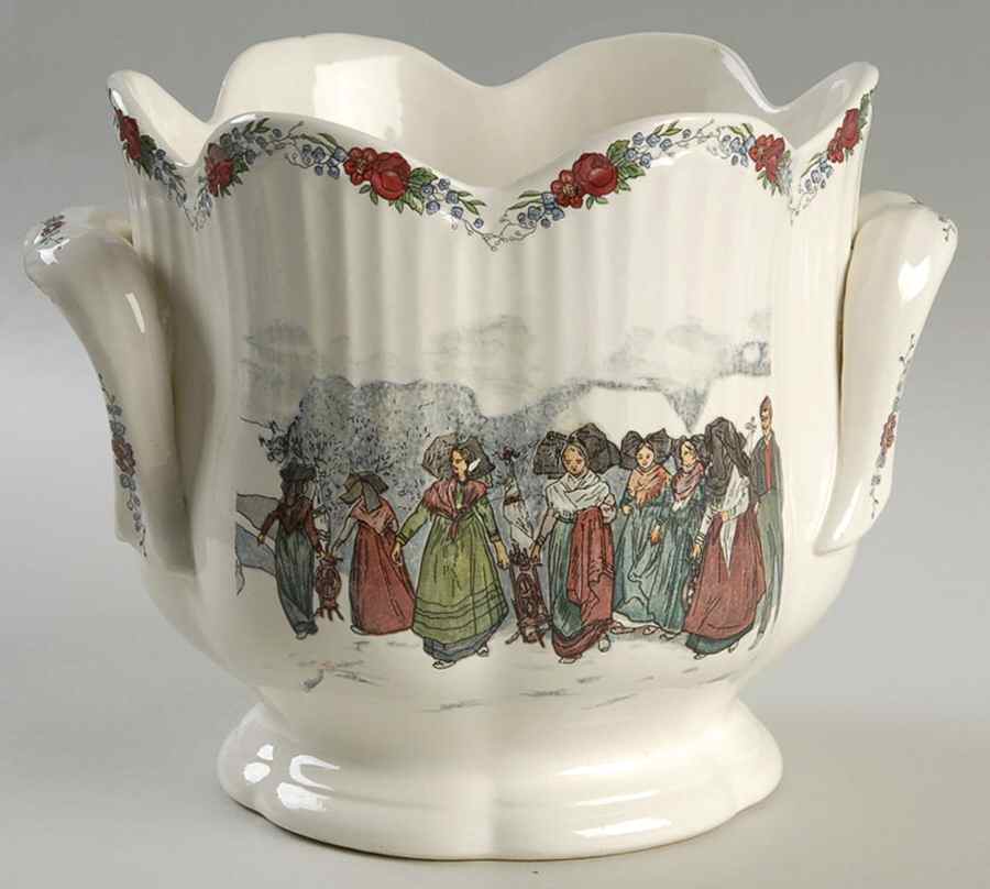 Obernai 6" Cachepot by Sarreguemines-1