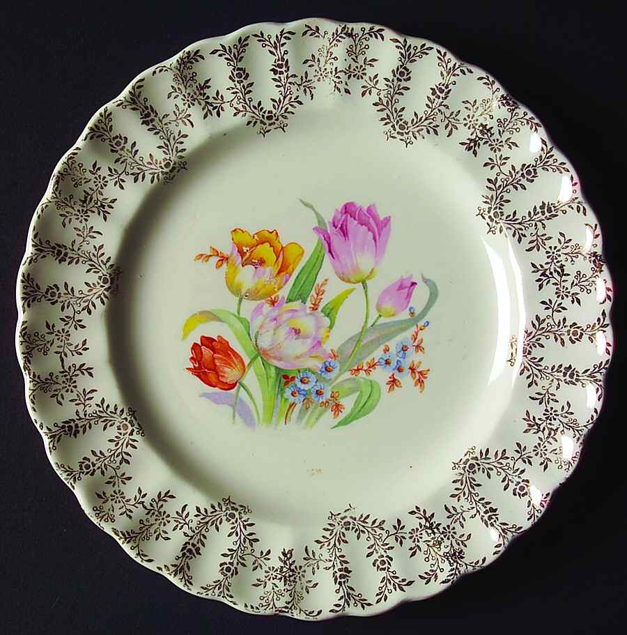 Easterwood Salad Plate by Sebring Pottery-1