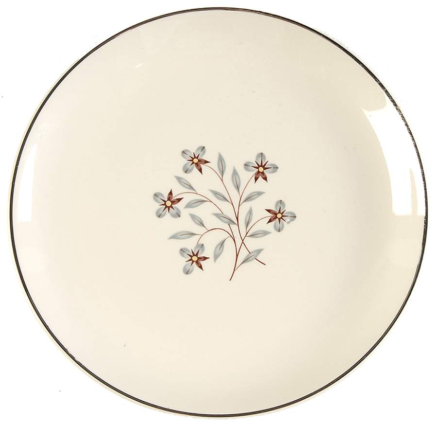 Whimsey (Off White Background) Bread & Butter Plate by Salem-1