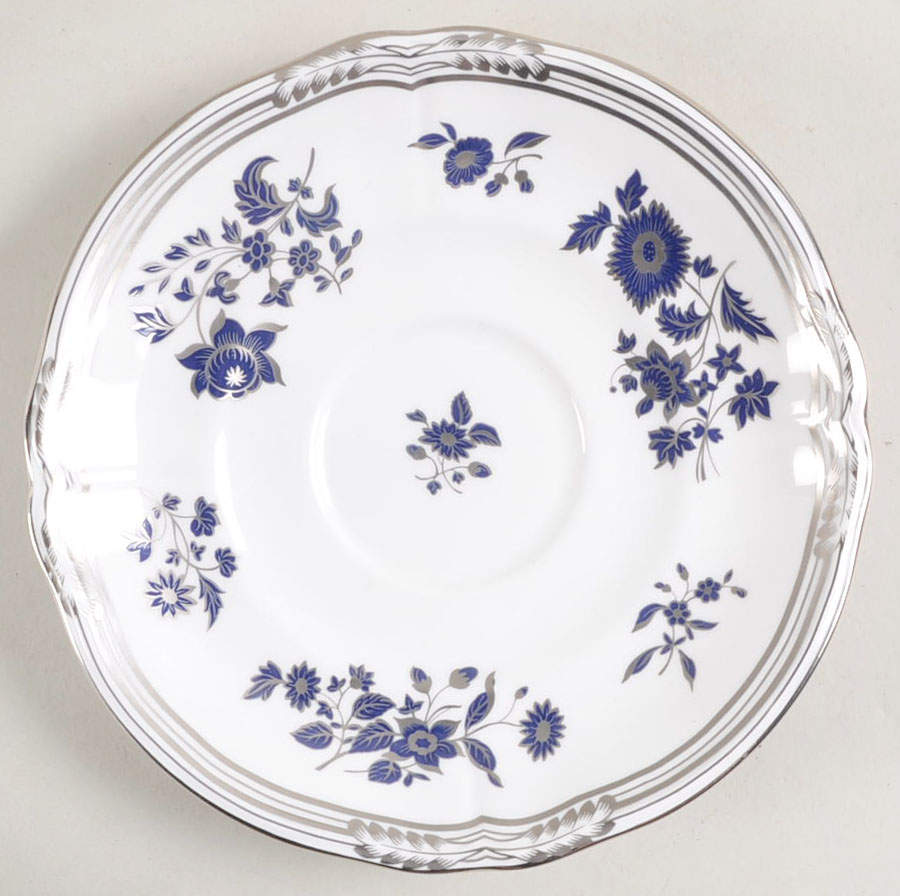 Pennington Platinum Saucer by Spode-1