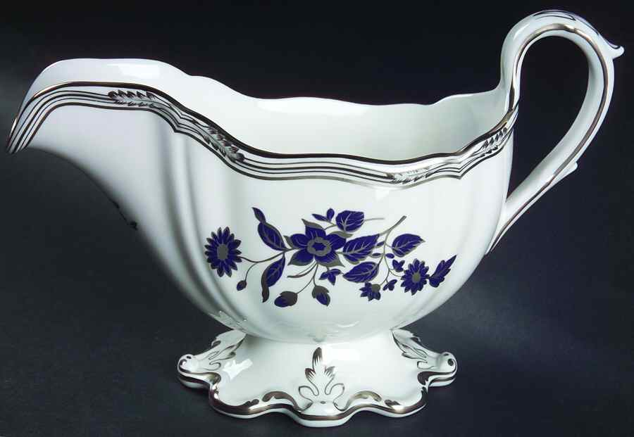 Pennington Platinum Gravy Boat by Spode-1