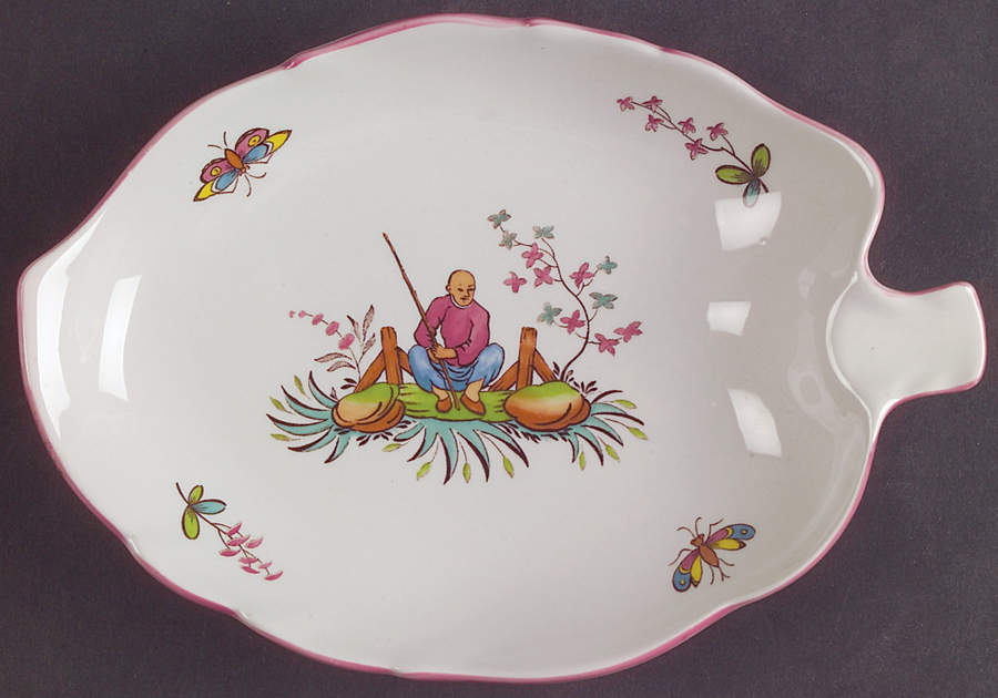 Pearl River 7" Leaf Dish by Spode-1
