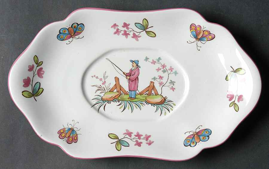 Pearl River Underplate for Gravy Boat by Spode-1