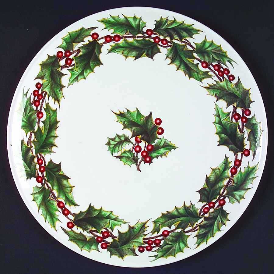 Holly Berry Cake Plate by Spode-1