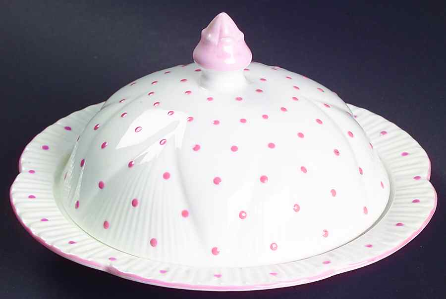 13748-P Round Covered Butter by Shelley-1