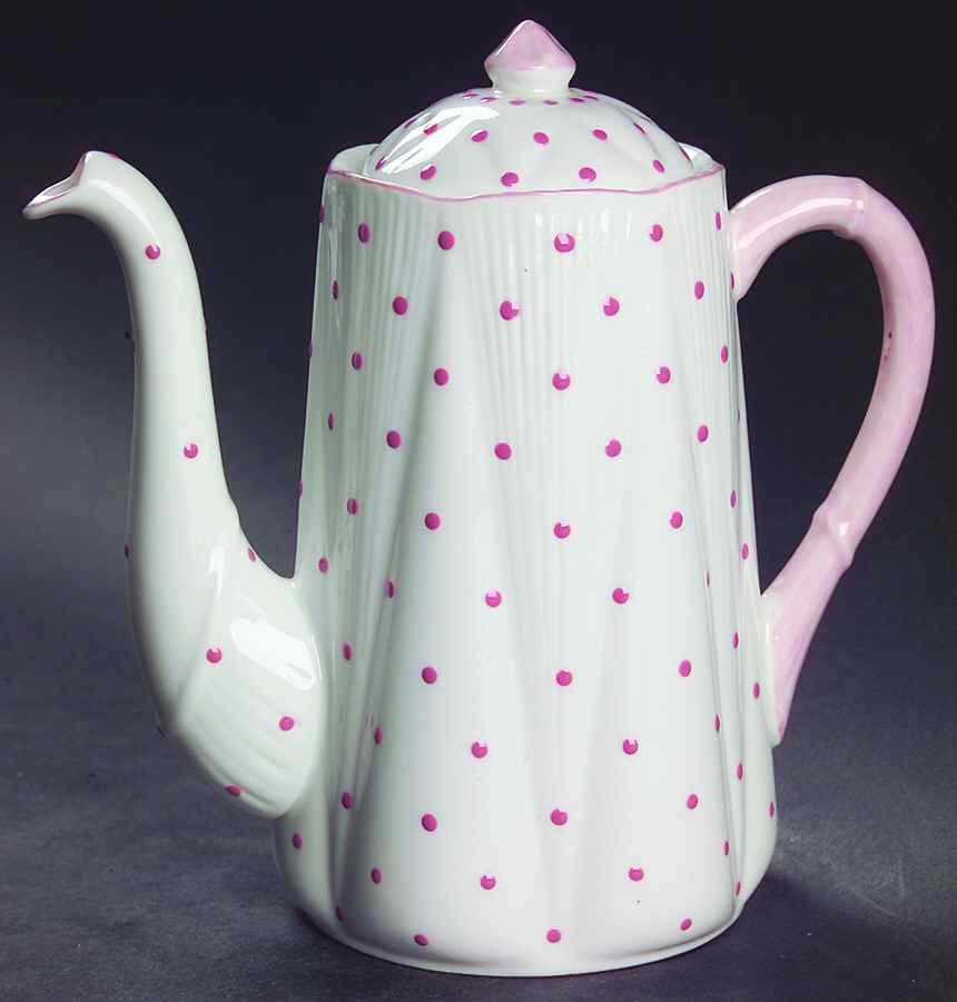13748-P Mini Coffee Pot & Lid by Shelley-1