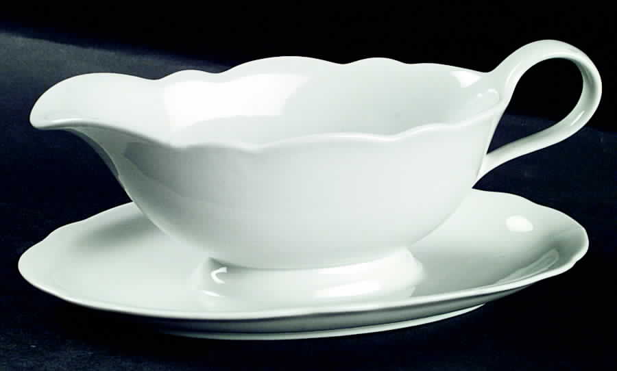 SCG22 Gravy Boat with Attached Underplate by Schirnding-1