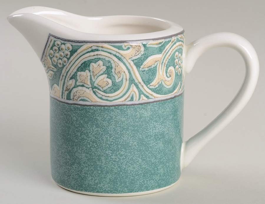 Fairmont Green Creamer by Sango-1