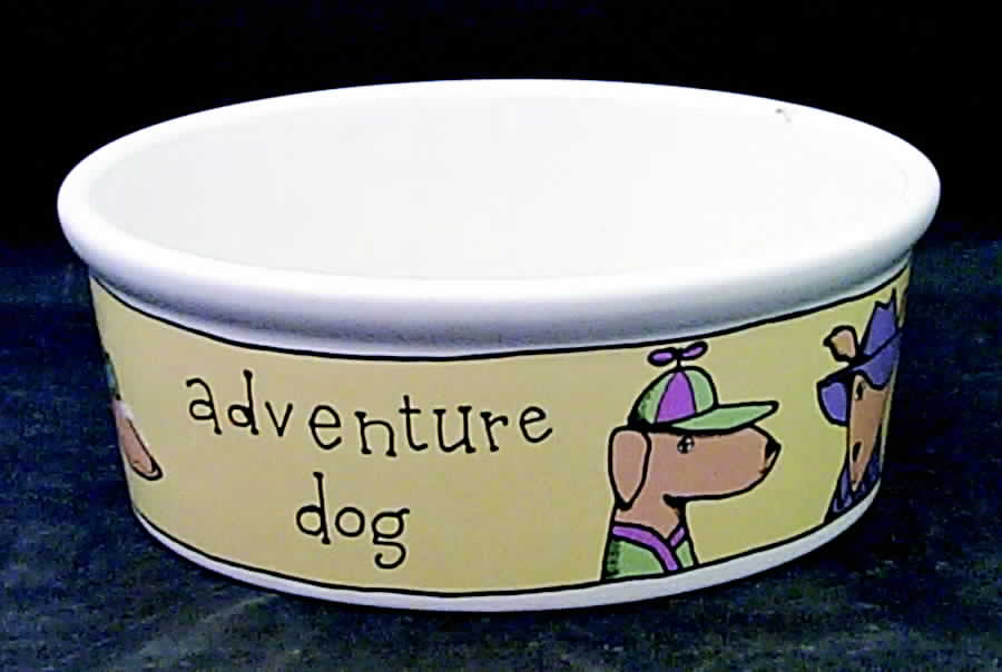Adventure Dog Pet Bowl by Signature-1