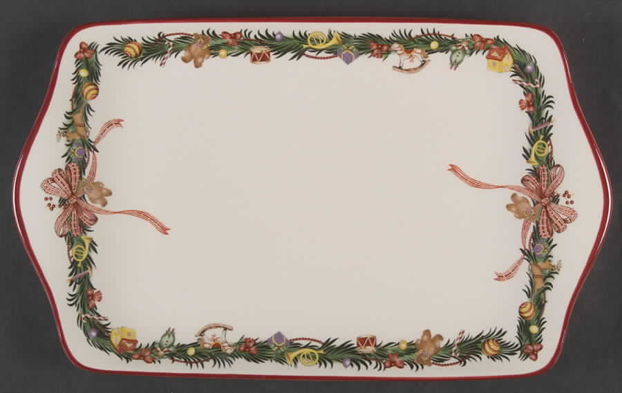 Christmas Memories Large Sandwich Tray by Spode-1