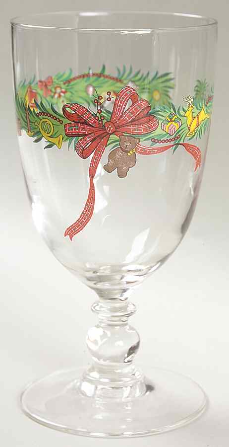 Christmas Memories Glassware Goblet by Spode-1