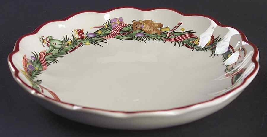 Christmas Memories Fluted Bowl by Spode-1