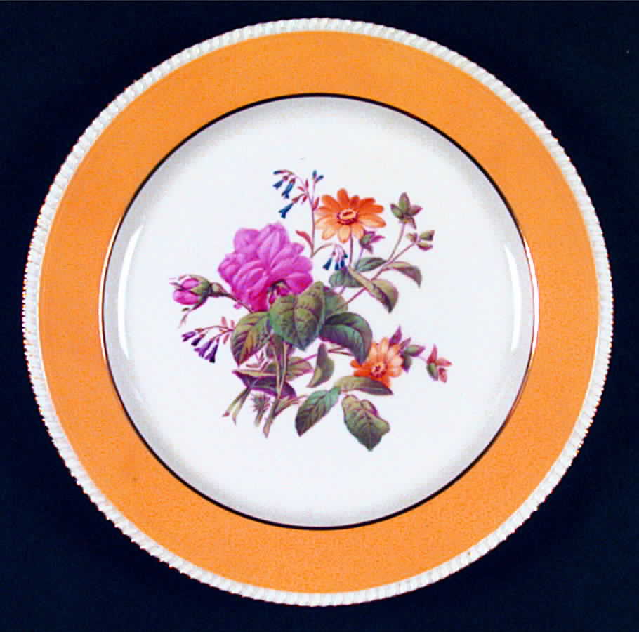 Daisy and Rose Luncheon Plate by Spode-1