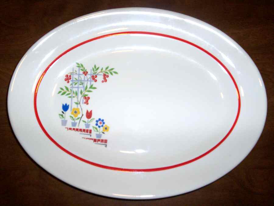 1063 15" Oval Serving Platter by Steubenville-1