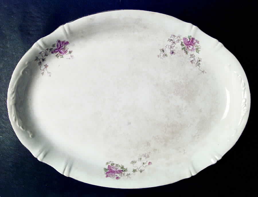 SVR3 14" Oval Serving Platter by Sevres (USA)-1