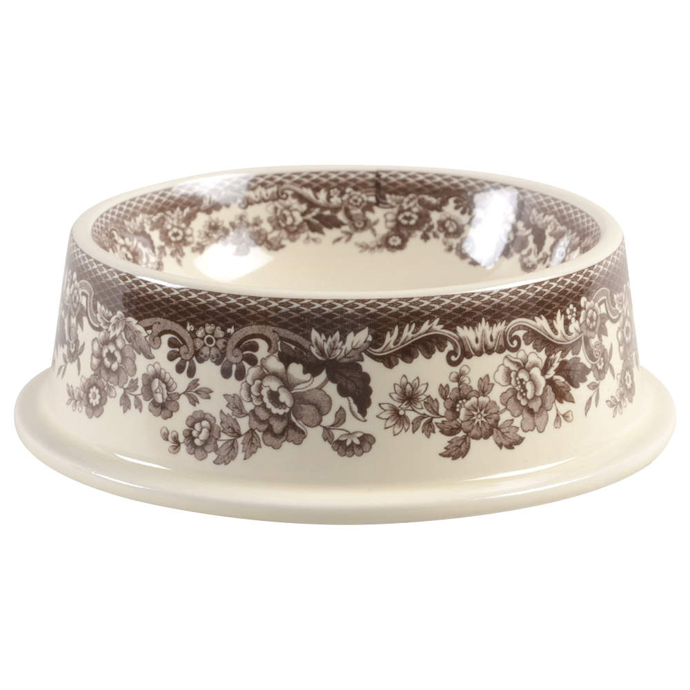 Delamere Brown Pet Bowl by Spode-1