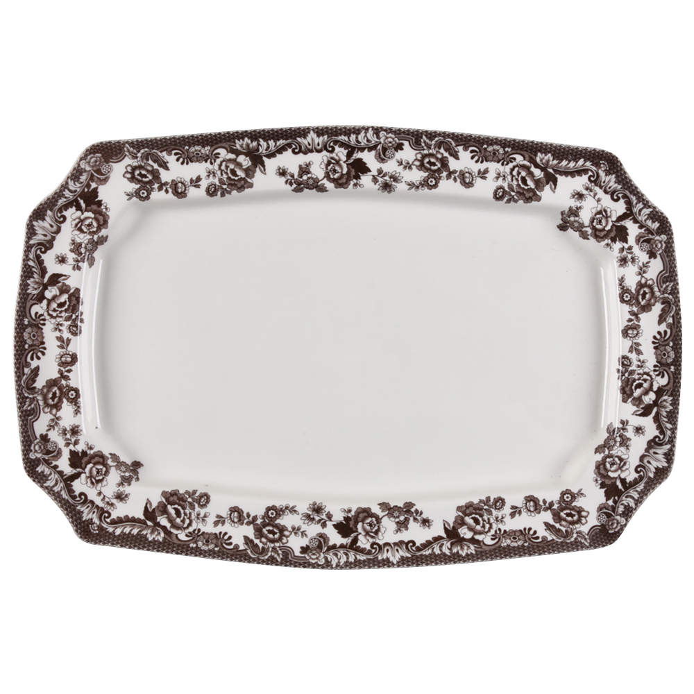Delamere Brown 17" Rectangular Serving Platter by Spode-1
