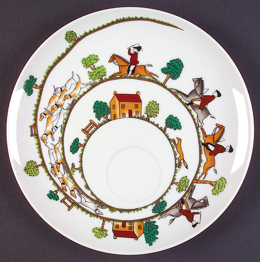 Hunt Scene Snack Plate by Sigma-1