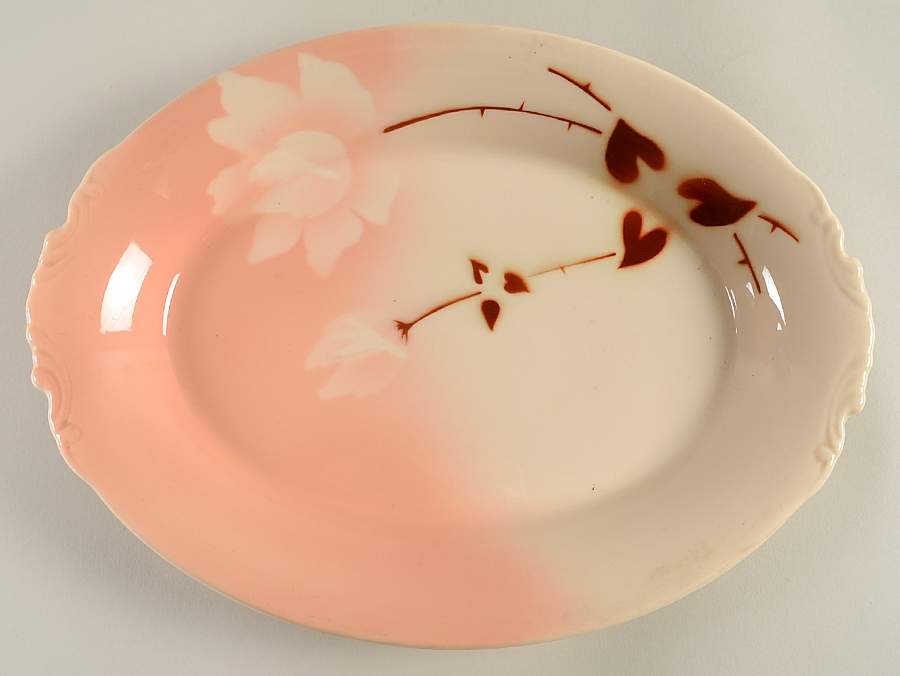 SY439 12" Oval Serving Platter by Syracuse-1