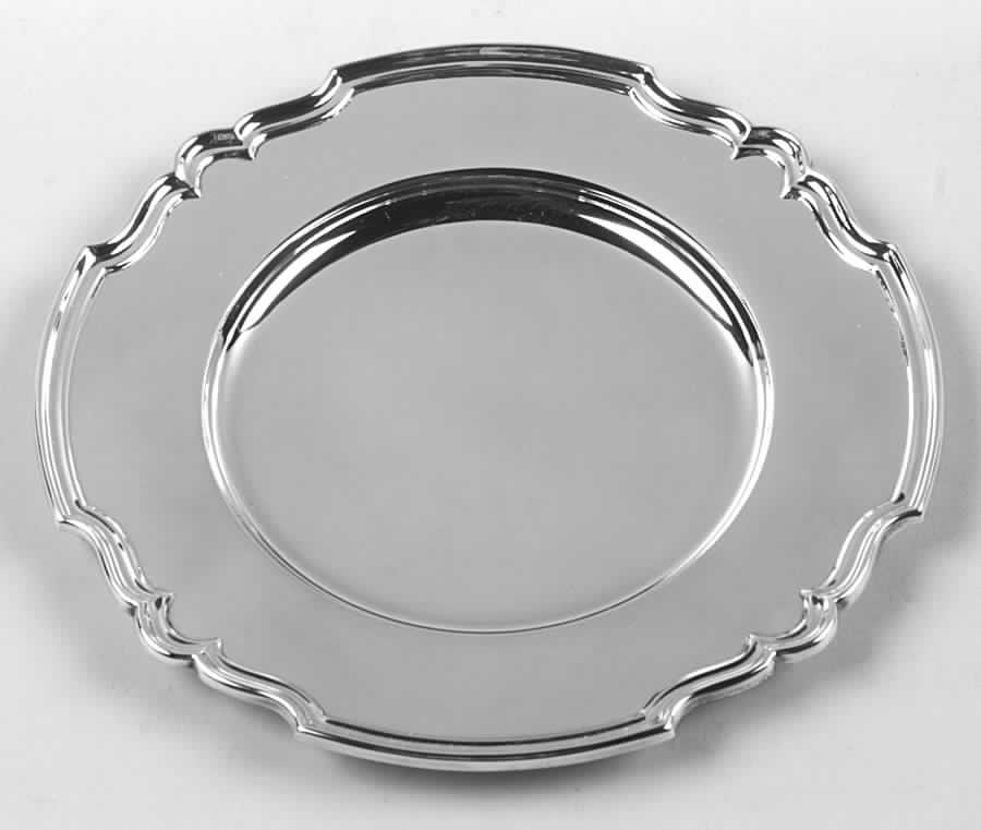 Winchester (Sterling, 1910, Hollowware) Bread & Butter Plate - Set of 12 by Shreve Silver-1