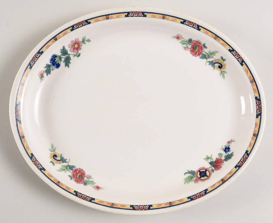 SY440 11" Oval Serving Platter by Syracuse-1