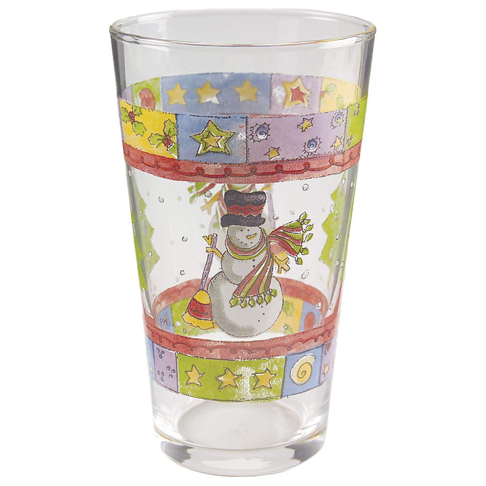 Sweet Shoppe Christmas 16 Oz Glassware Tumbler by Sango-1