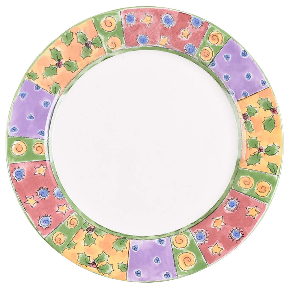 Sweet Shoppe Christmas Dinner Plate by Sango-1